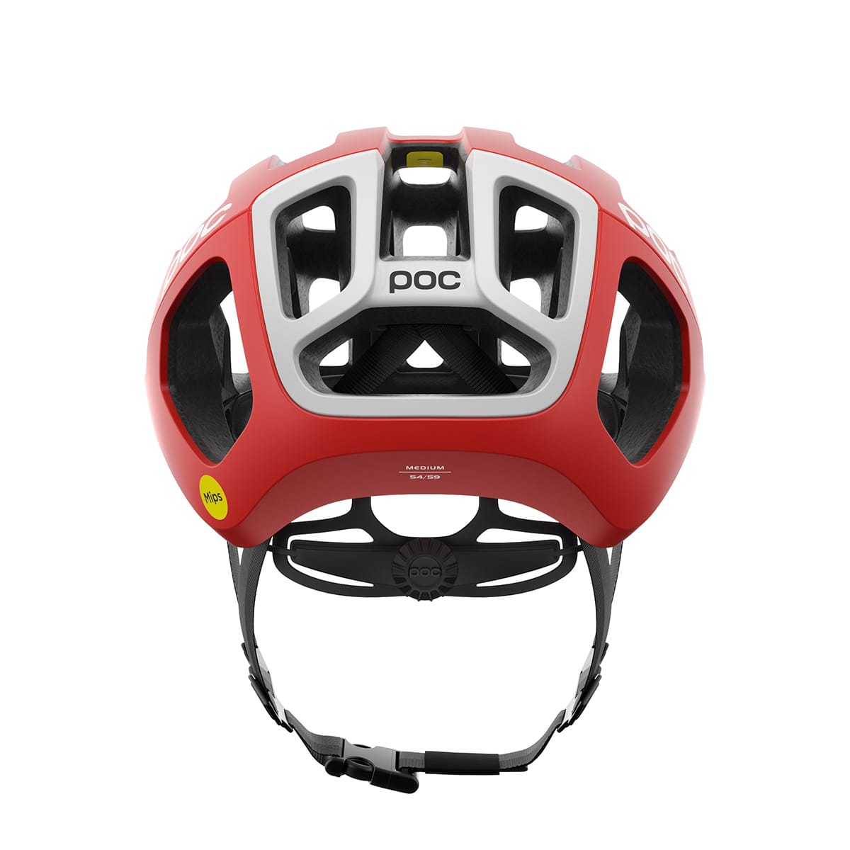 POC VENTRAL AIR MIPS landevejshjelm Rød