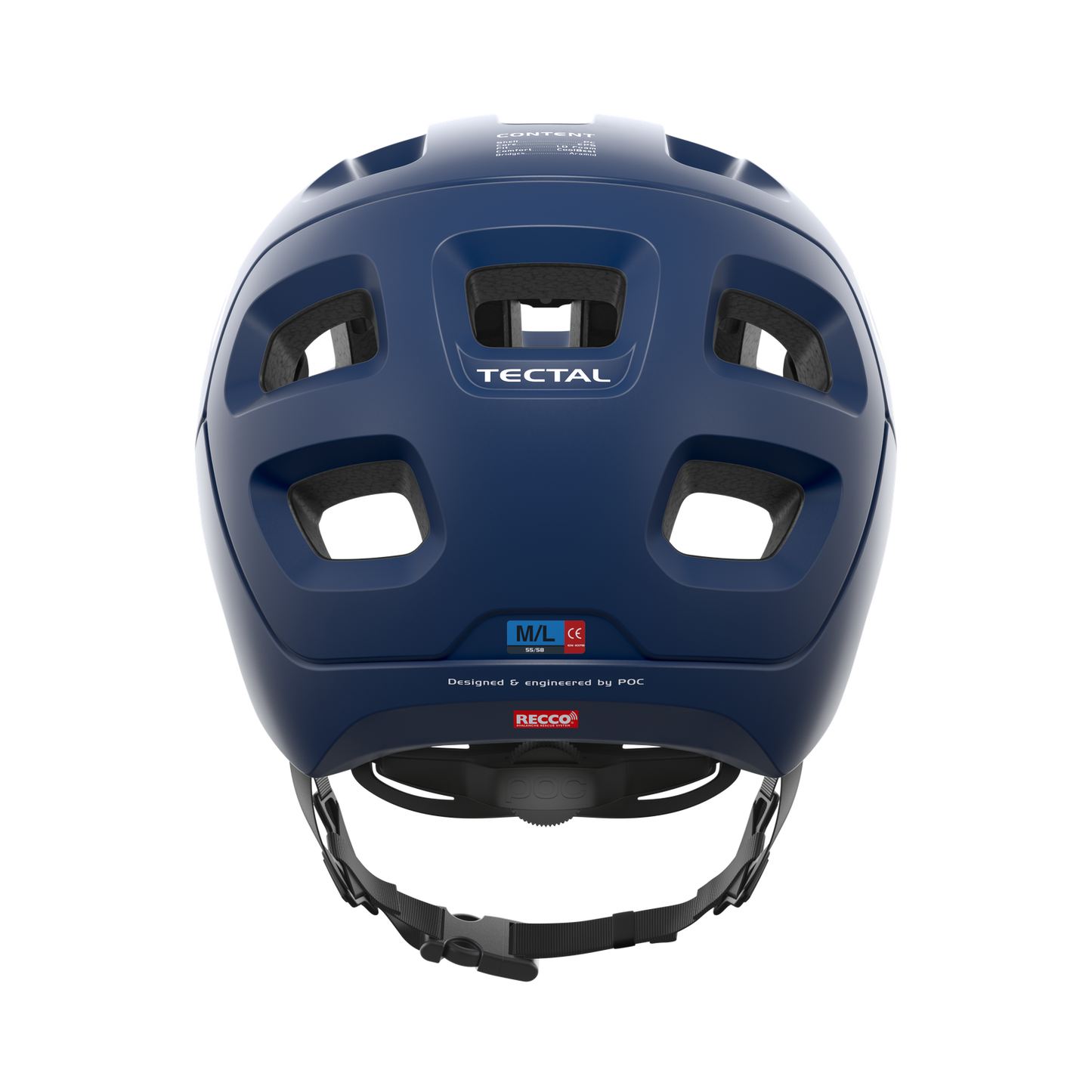 Kask MTB POC TECTAL niebieski matowy