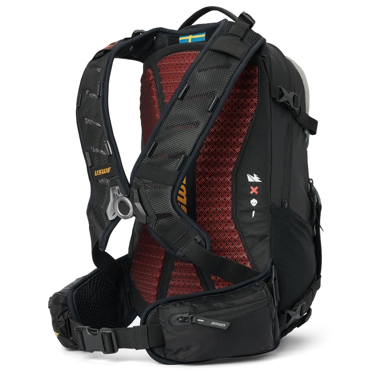 USWE WATT E-BIKE 25 L Ryggsäck Svart