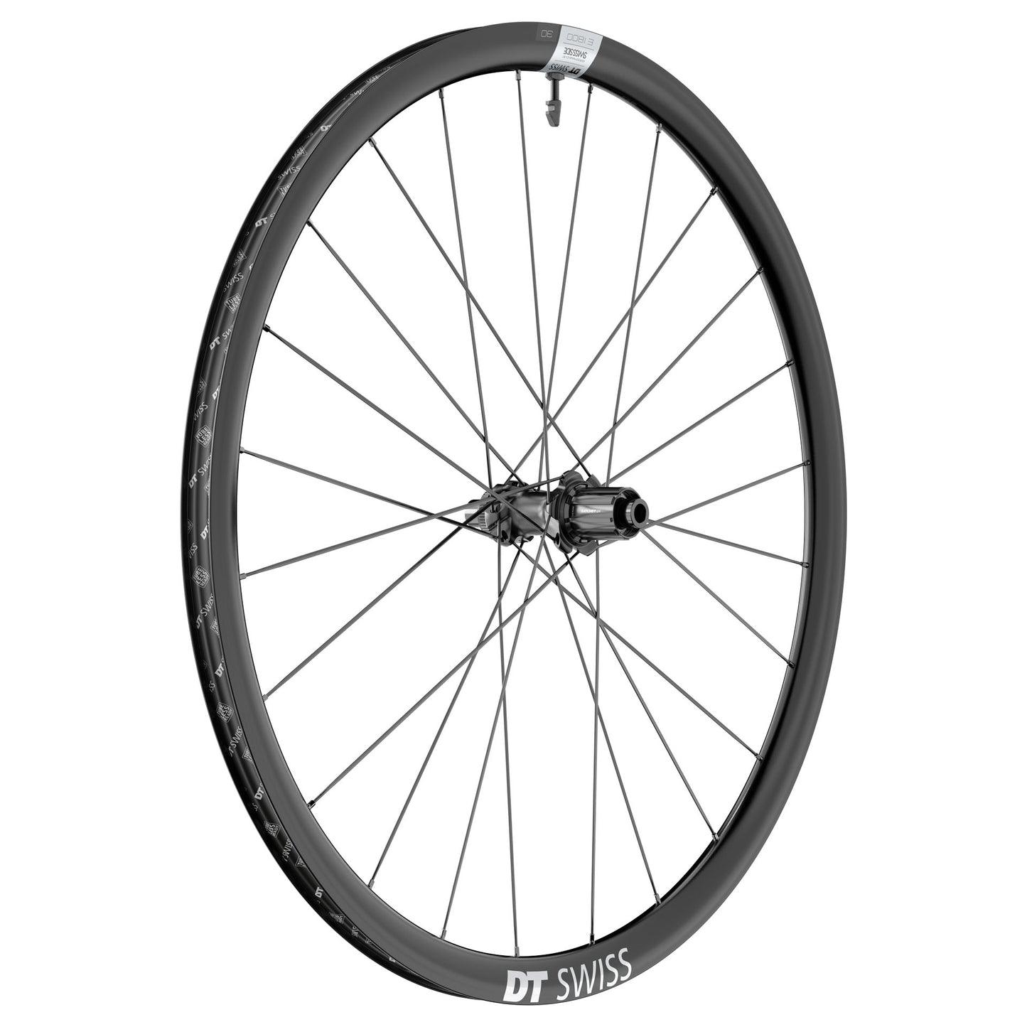 DT SWISS E 1800 SPLINE 30 DISC Tubeless Ready baghjul (Center Lock)
