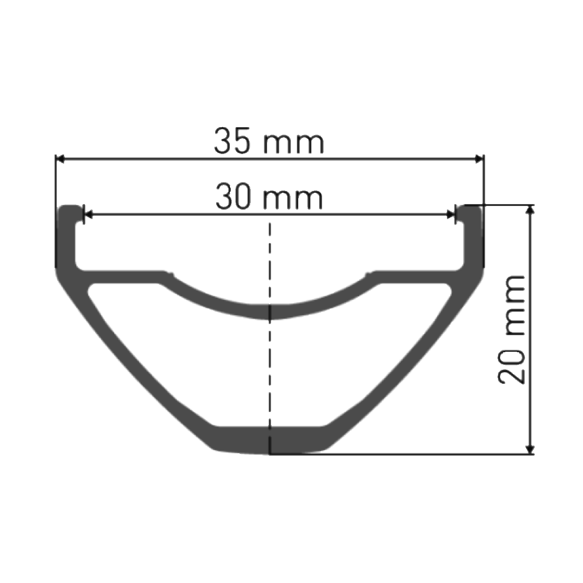 Roue Avant DT SWISS H 1900 SPLINE 35 mm 27,5" 15x110 mm Boost