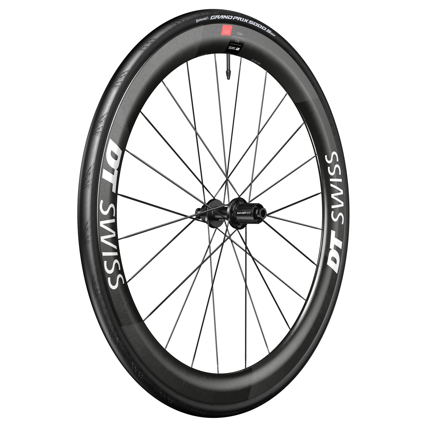 DT SWISS ARC 1100 DICUT WTS SPO 50 DISC Tylne koło przystosowane do jazdy bezdętkowej (centralna blokada)