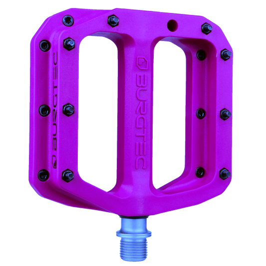 Kompozitní ploché pedály BURGTEC MK4 Purple Rain