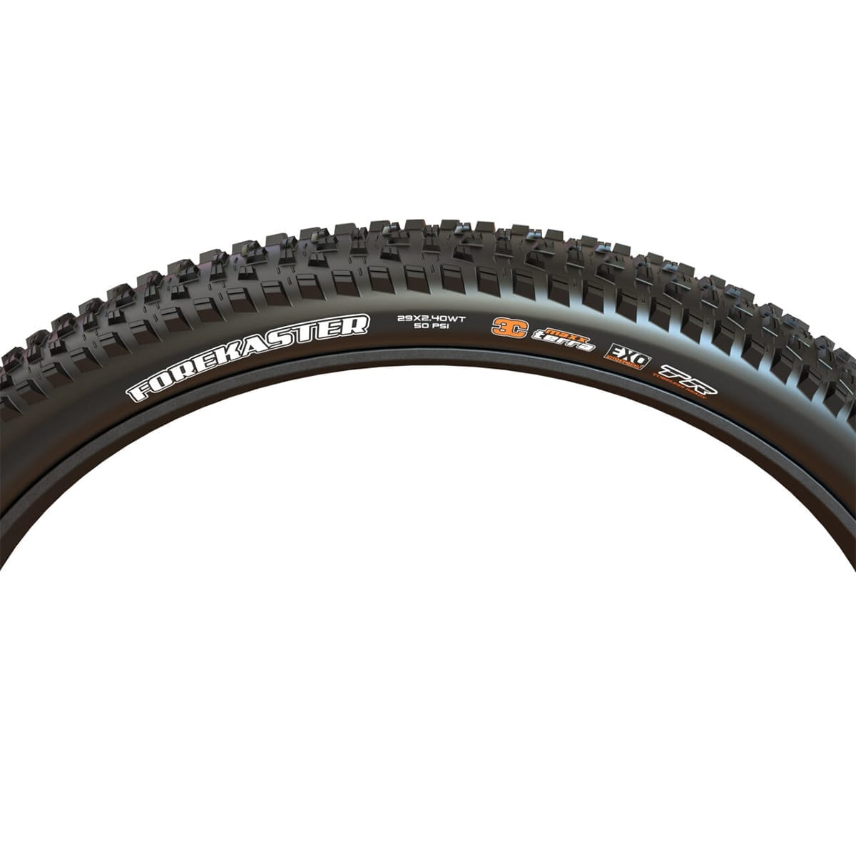 Pneumatika MAXXIS FOREKASTER 29x2.60 Exo+ 3C MaxxTerra Tubeless Ready Soft Black