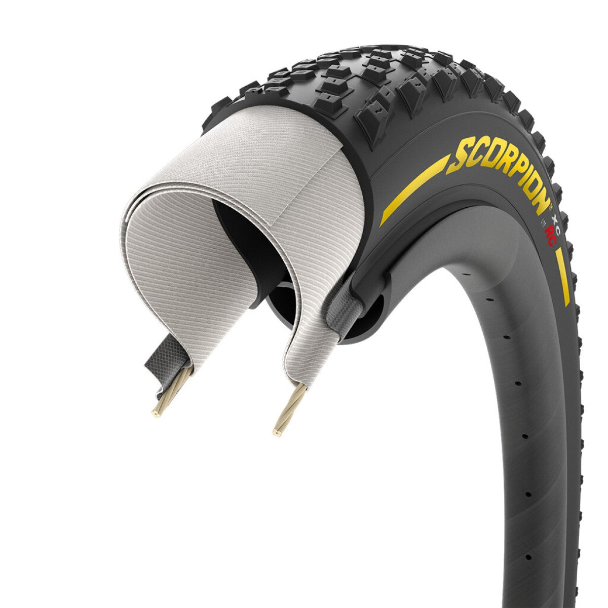 PIRELLI SCORPION XC COLOUR EDITION 29x2.40 Lite Tubeless Ready Soft Black-dæk