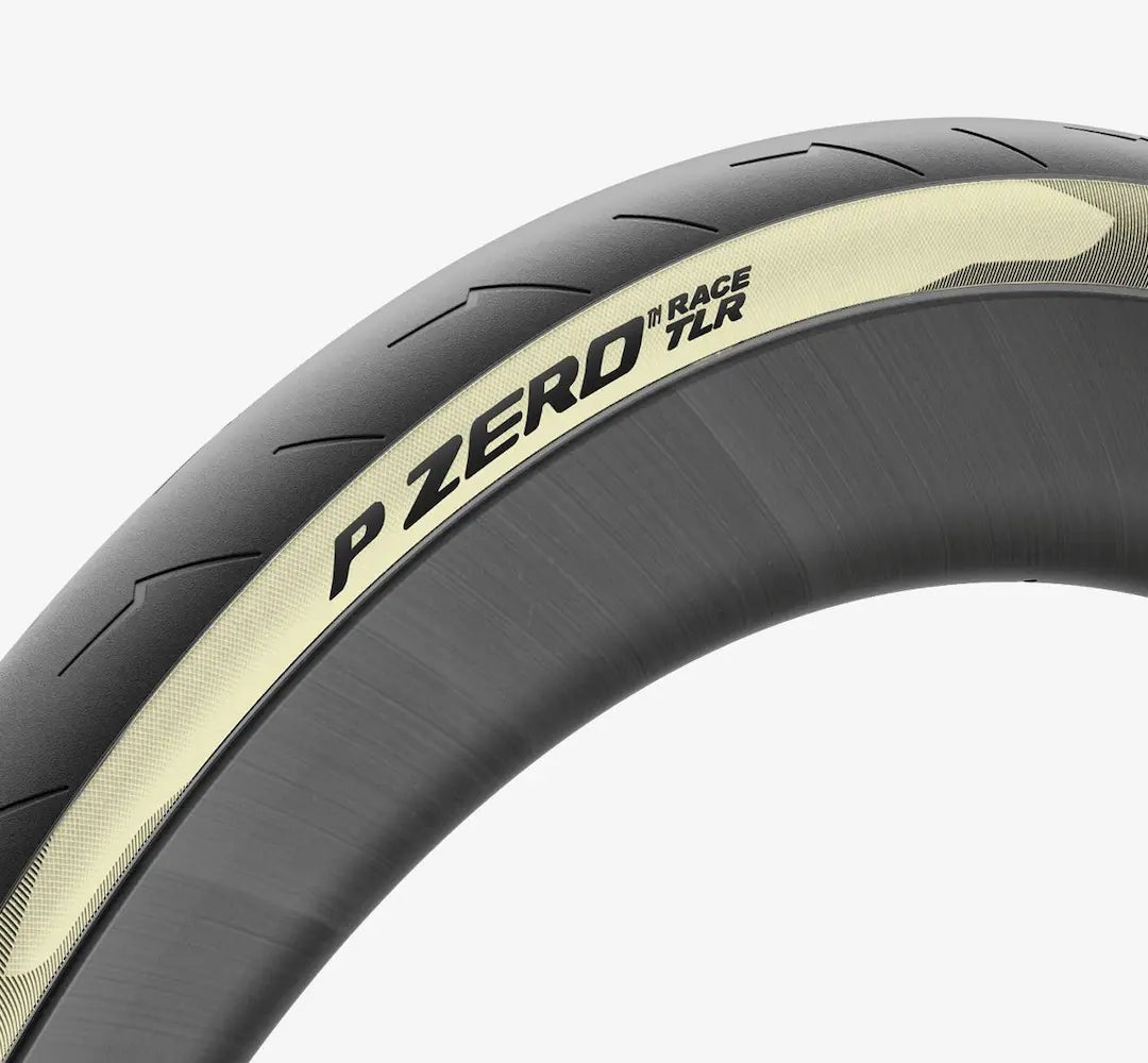PIRELLI P ZERO RACE TLR 700c Tubeless Ready Beige dæk
