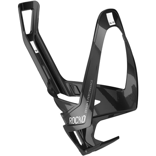 Koszyk na bidon ELITE ROCKO Brillant Carbon White