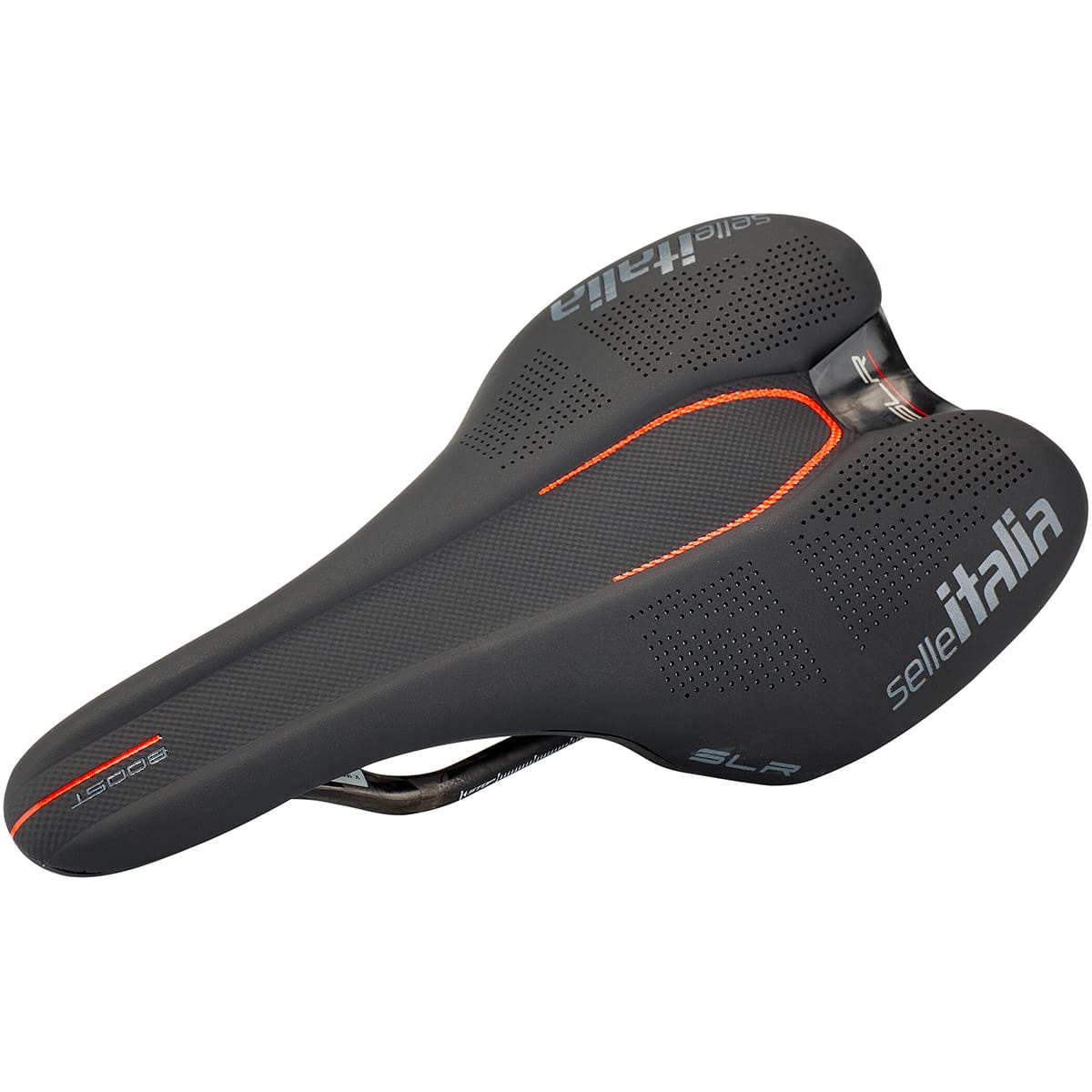 Sadel SELLE ITALIA SLR BOOST S1 Carbon Skänklar Svart