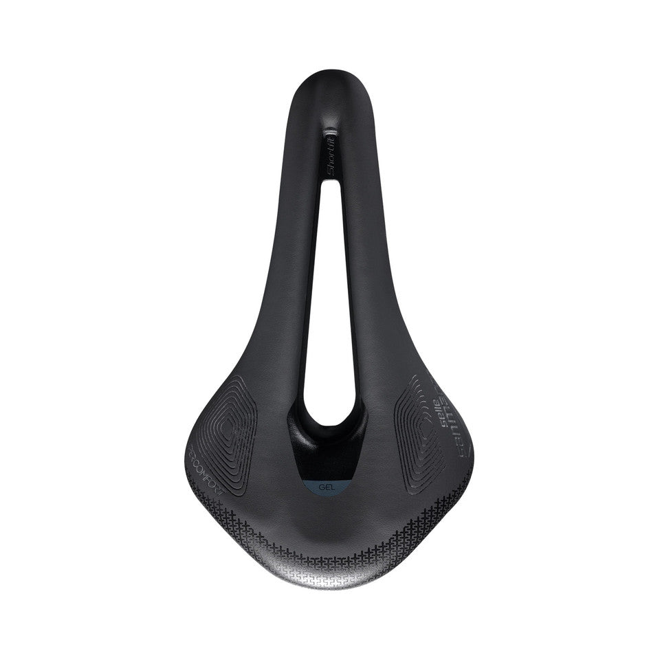Sadel SAN MARCO SHORTFIT 2.0 SUPERCOMFORT OPEN-FIT RACING S3 Bredde 140 mm Stålskinner Xsilite