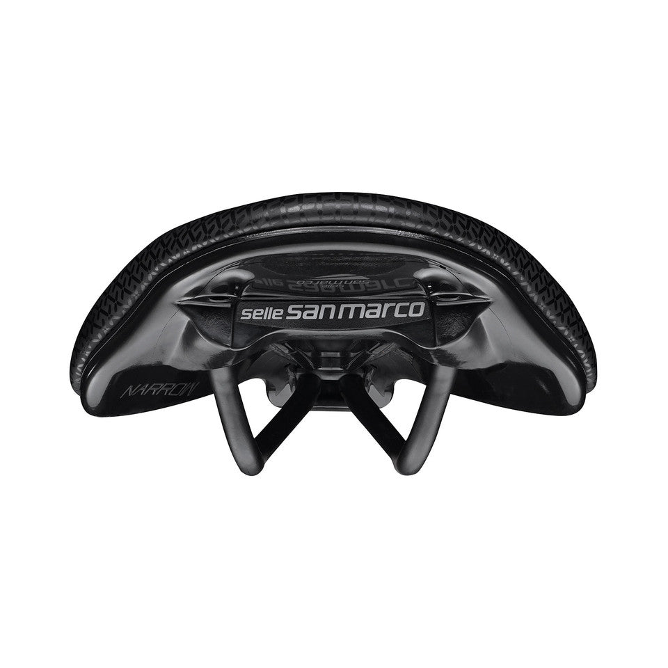 Sadel SAN MARCO SHORTFIT 2.0 COMFORT OPEN-FIT DYNAMIC S3 Bredd 140 mm Skenor Mangan