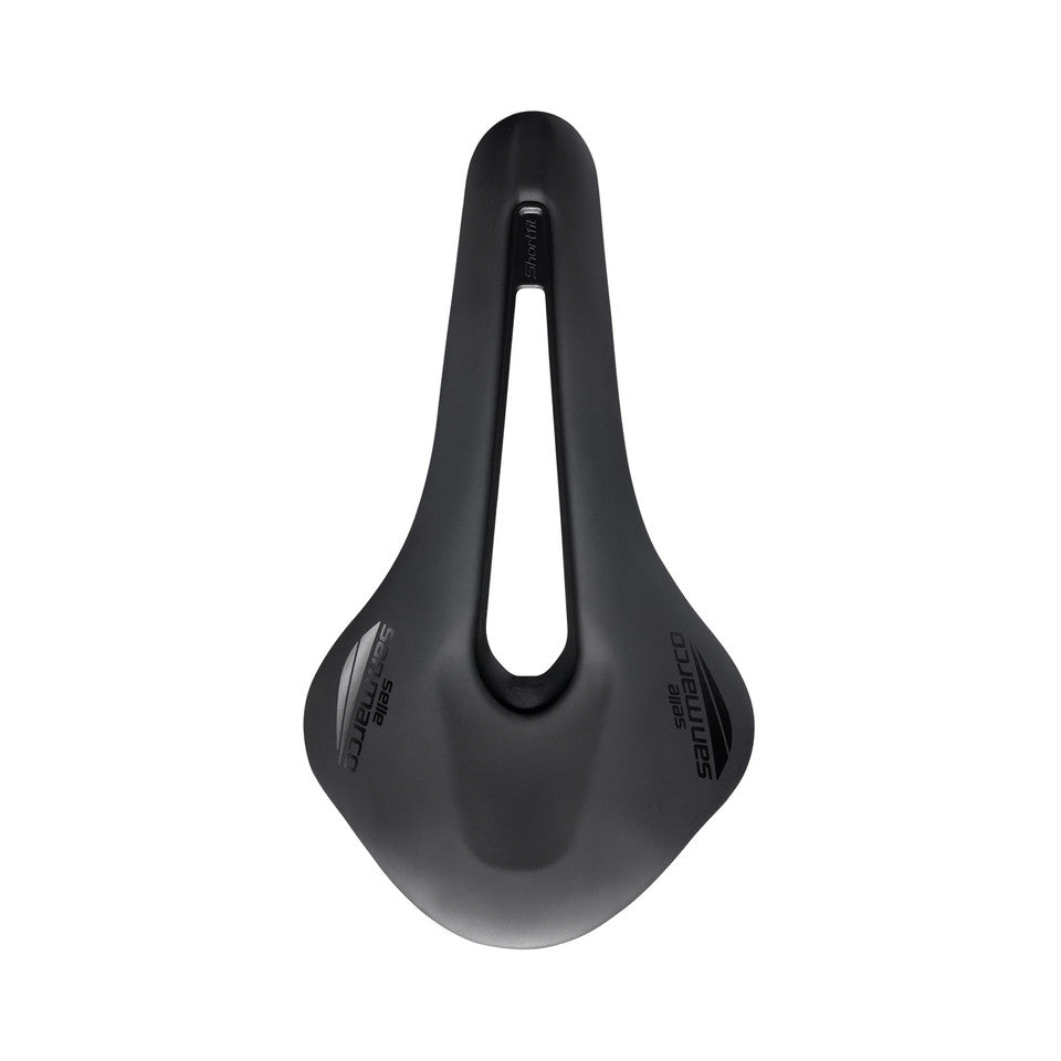 Sedlo SAN MARCO SHORTFIT 2.0 OPEN-FIT SPORT S3 140mm široké kompozitní lišty