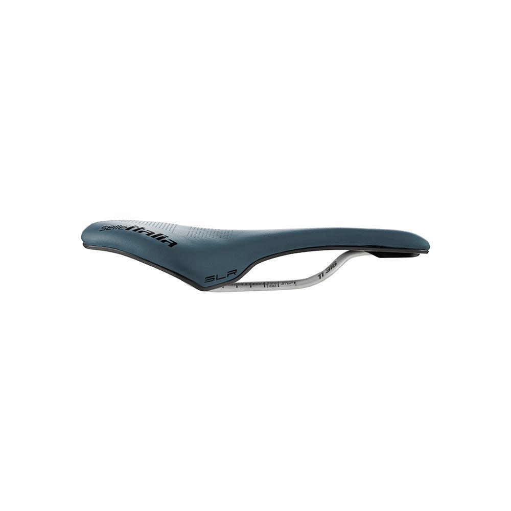 Sadel SELLE ITALIA SLR BOOST GRAVEL SUPERFLOW S Skinner TI316 Blå