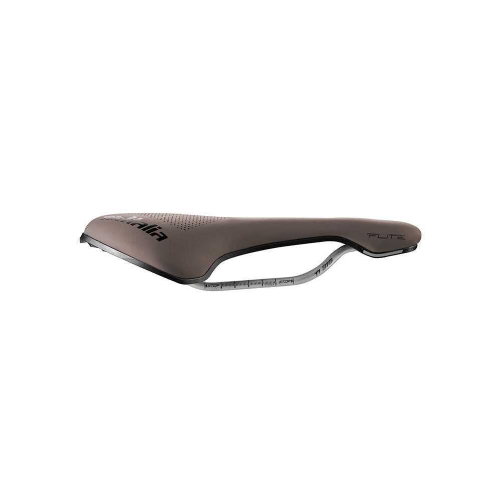 Sadel SELLE ITALIA FLITE BOOST GRAVEL SUPERFLOW S Skinner TI316 Brun