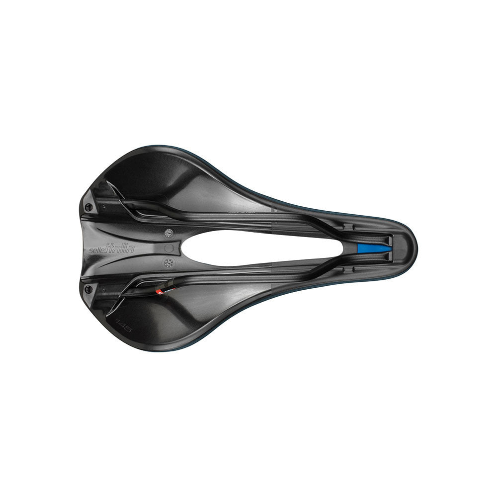 Sadel SELLE ITALIA NOVUS BOOST EVO GRAVEL SUPERFLOW TM L Skinner Manganblå