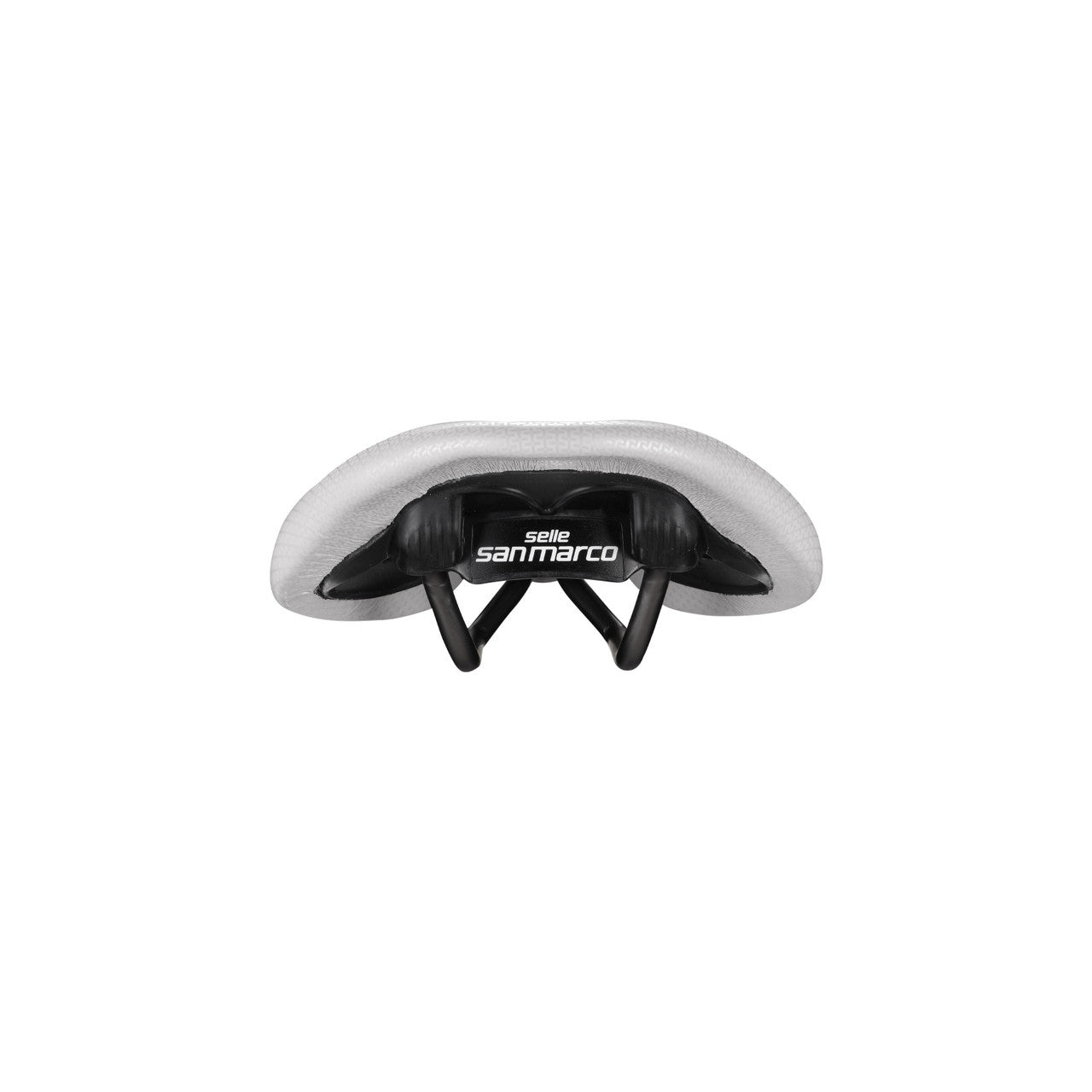 Siodełko SAN MARCO ALLROAD SUPERCONFORT OPEN-FIT RACING L3 Szerokość 146 mm Stalowe szyny Xsilite Szary/Biały
