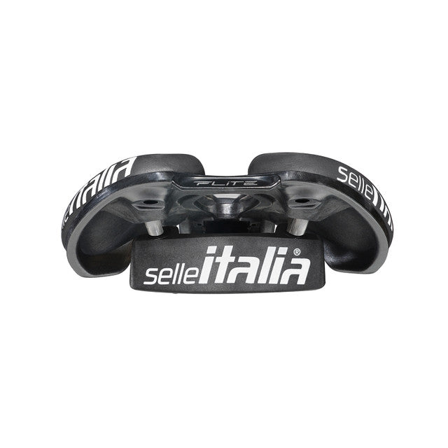 Sadel SELLE ITALIA FLITE BOOST SUPERFLOW PRO TEAM 6.1 L Kolfiberskenor Svart