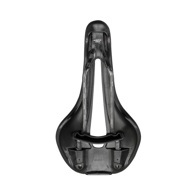 Sadel SELLE ITALIA FLITE BOOST SUPERFLOW PRO TEAM 6.1 L Kolfiberskenor Svart