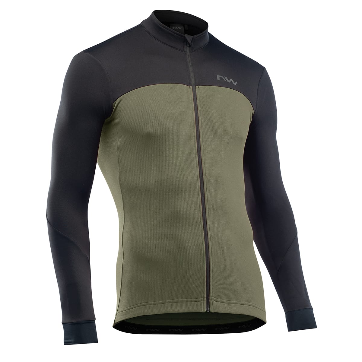 NORTHWAVE FORCE 2 Långärmad tröja Svart/Khaki