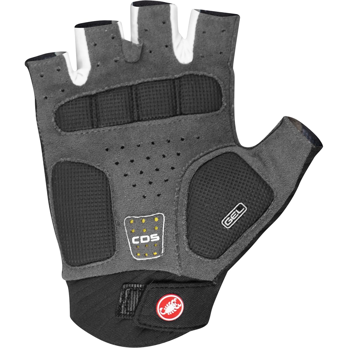 CASTELLI ROUBAIX GEL 2 Korte handsker til kvinder Sort