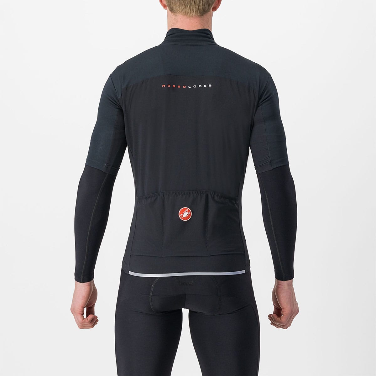 CASTELLI PERFETTO RoS 2 WIND Kortärmad Jersey Svart