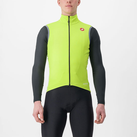 CASTELLI PERFETTO ROS 2 Bunda bez rukávů žlutá