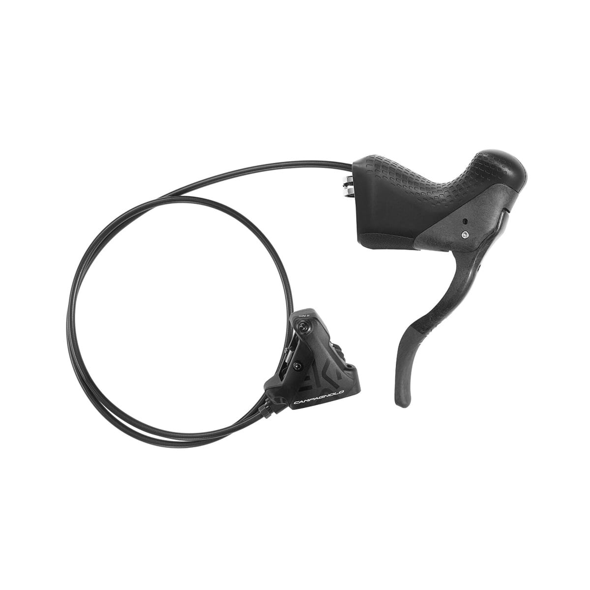 Lewa dźwignia i przedni zacisk 140 mm CAMPAGNOLO EKAR GT Flat Mount bez tarczy hamulcowej