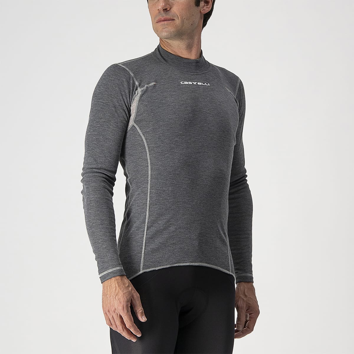 CASTELLI FLANDERS WARM Spodní prádlo s dlouhým rukávem Grey