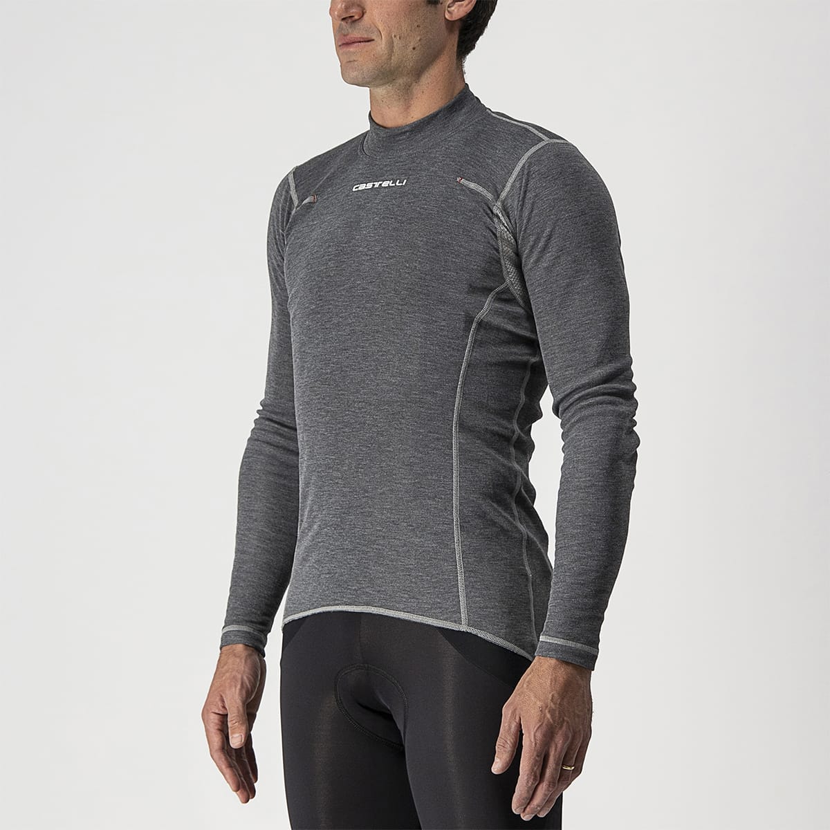 CASTELLI FLANDERS WARM Spodní prádlo s dlouhým rukávem Grey