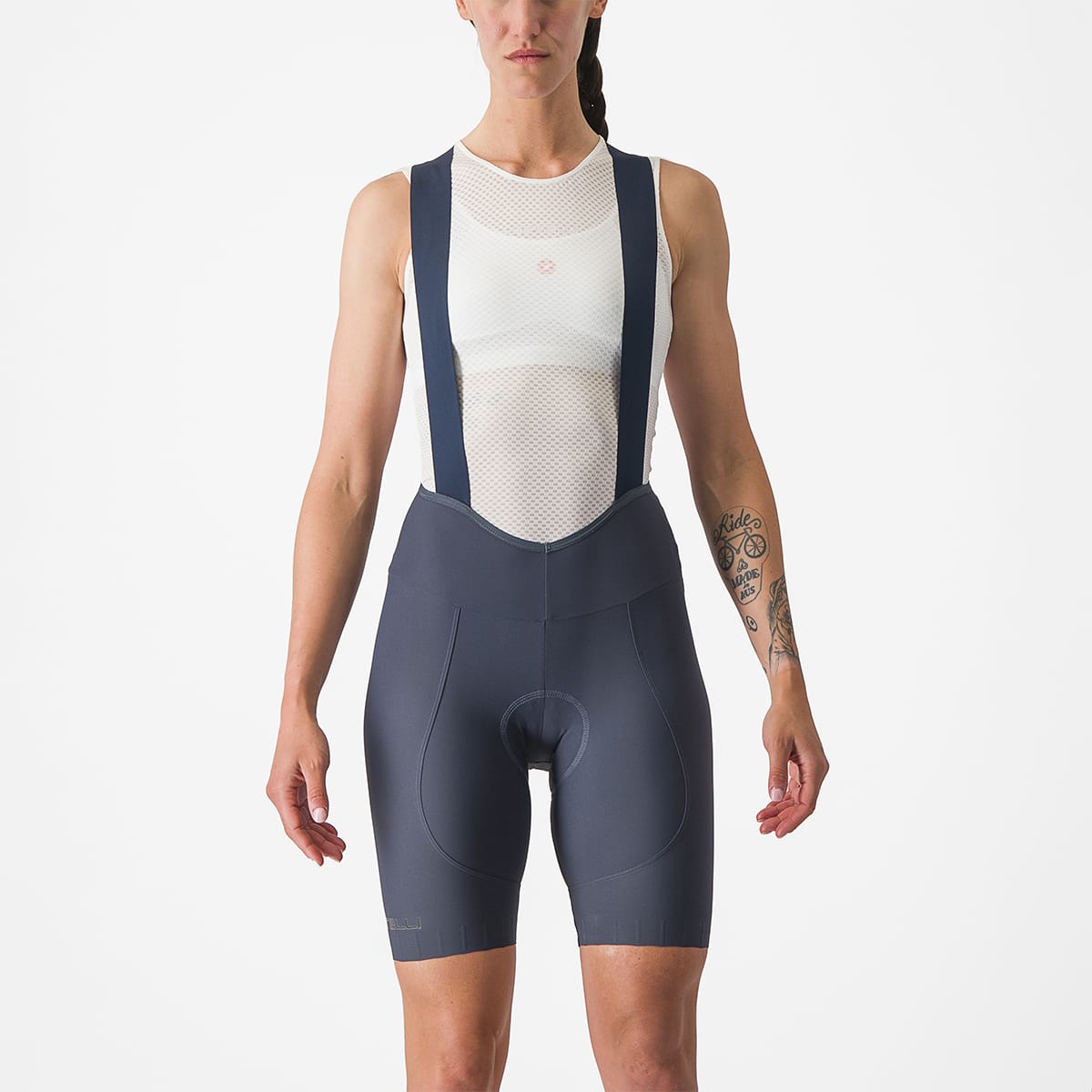 Damska koszulka termoaktywna CASTELLI ESPRESSO DT Bib Tight Blue