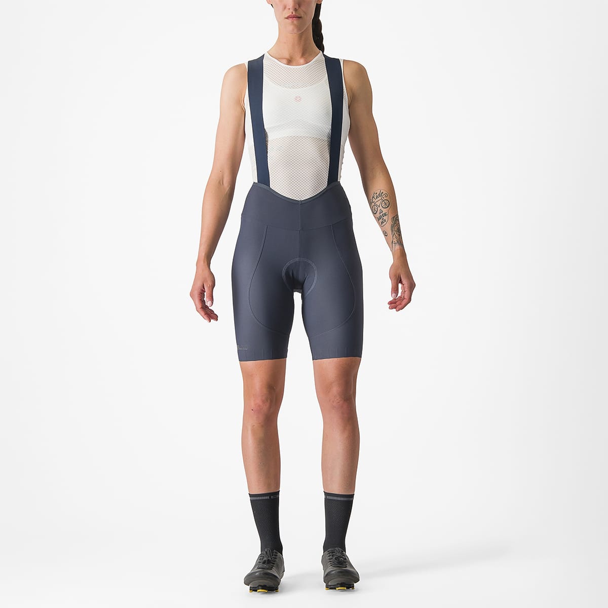 Damska koszulka termoaktywna CASTELLI ESPRESSO DT Bib Tight Blue