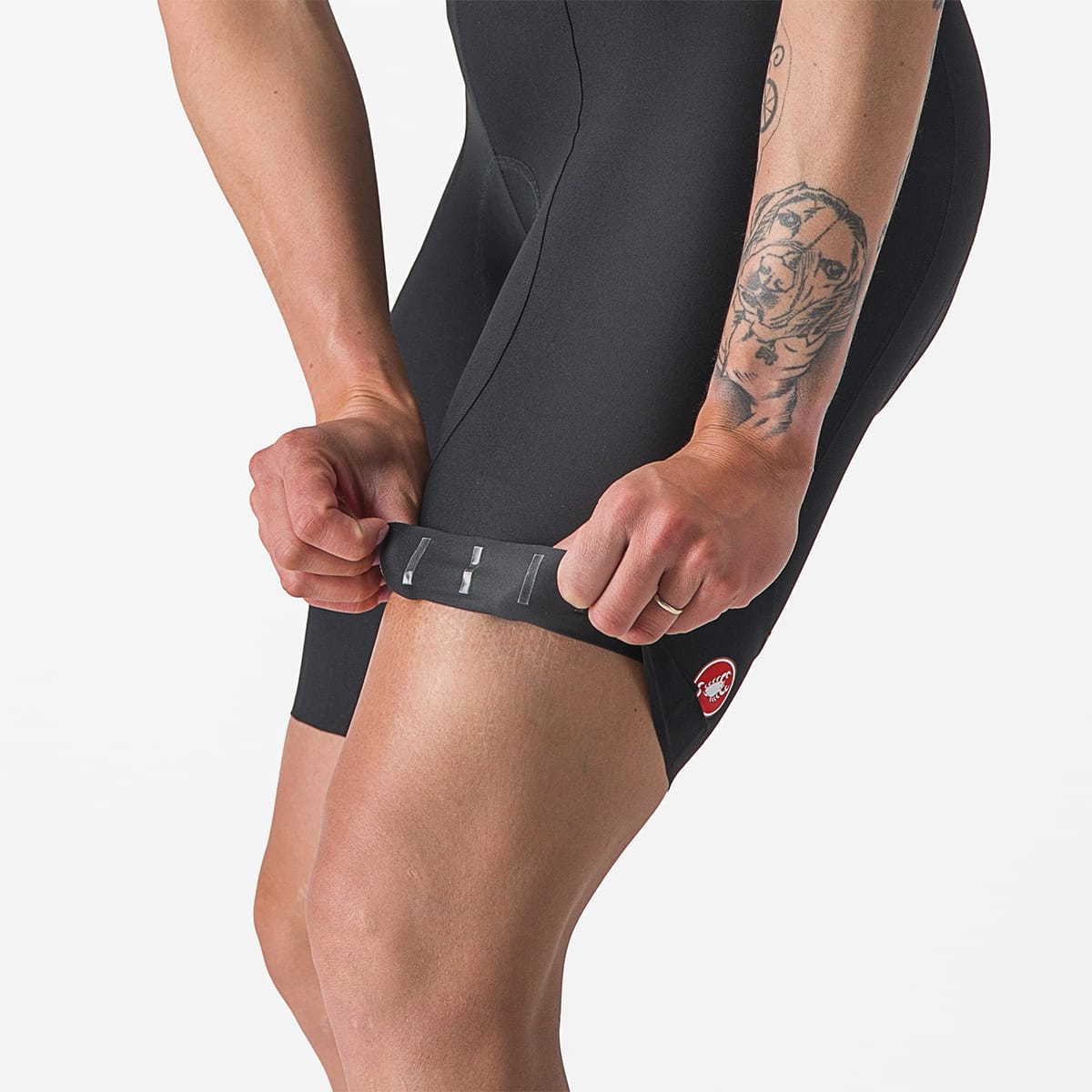 Cuissard Court CASTELLI ESPRESSO Femme Noir