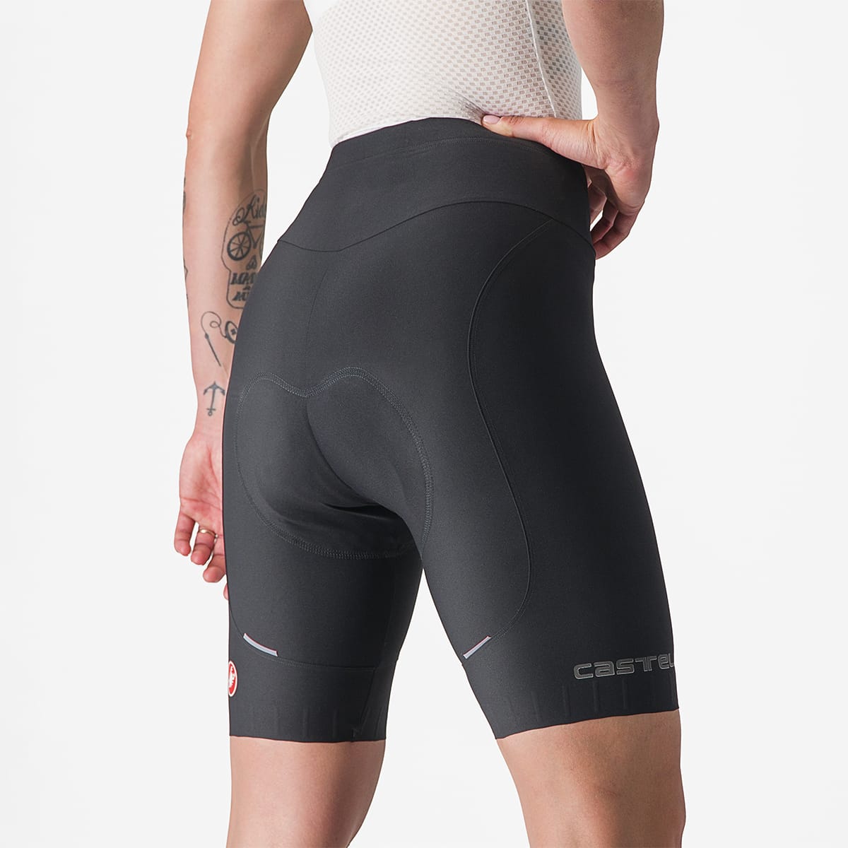 Cuissard Court CASTELLI ESPRESSO Femme Noir