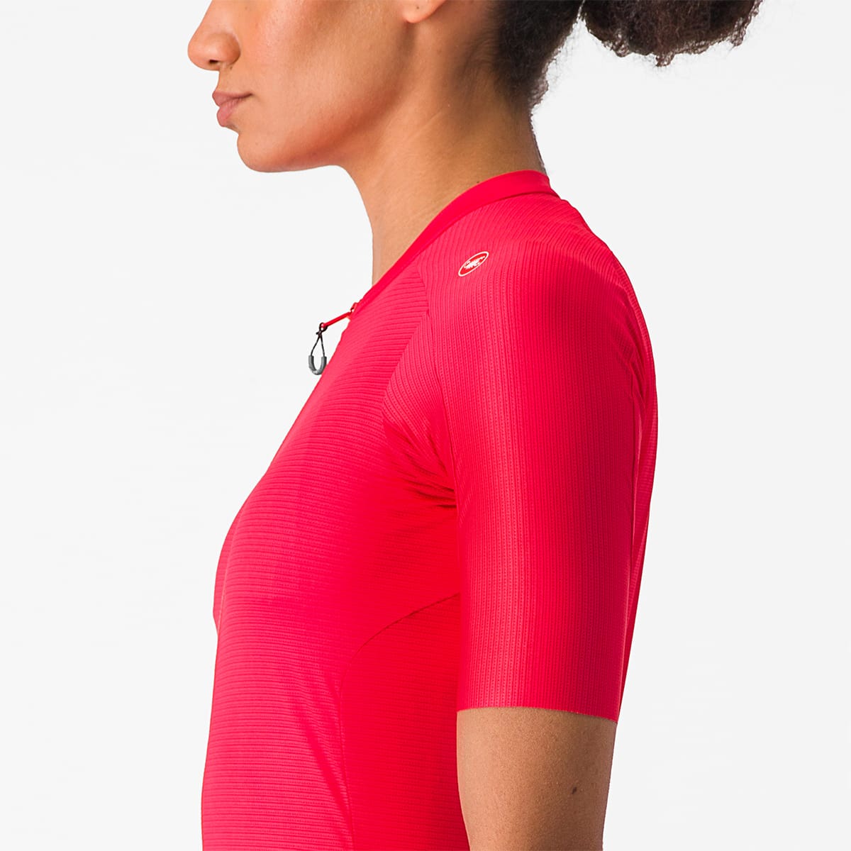CASTELLI ESPRESSO Kortärmad Hibiscus Jersey, dam