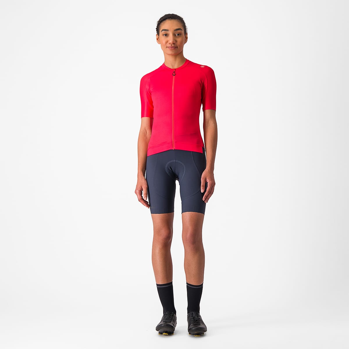 CASTELLI ESPRESSO Kortärmad Hibiscus Jersey, dam