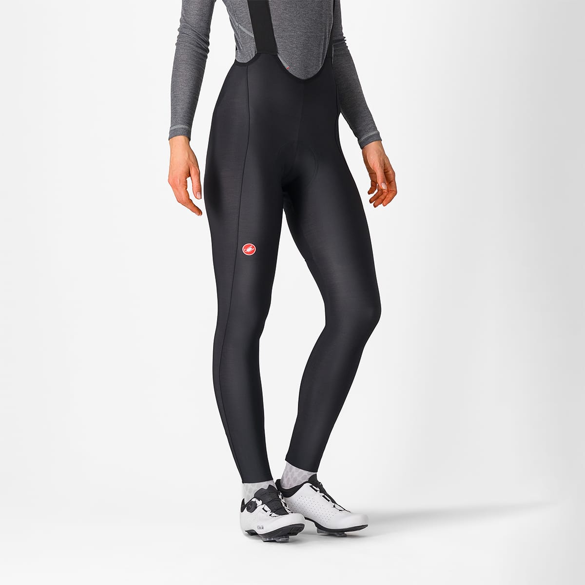 CASTELLI ESPRESSO DT Długie rajstopy damskie czarne