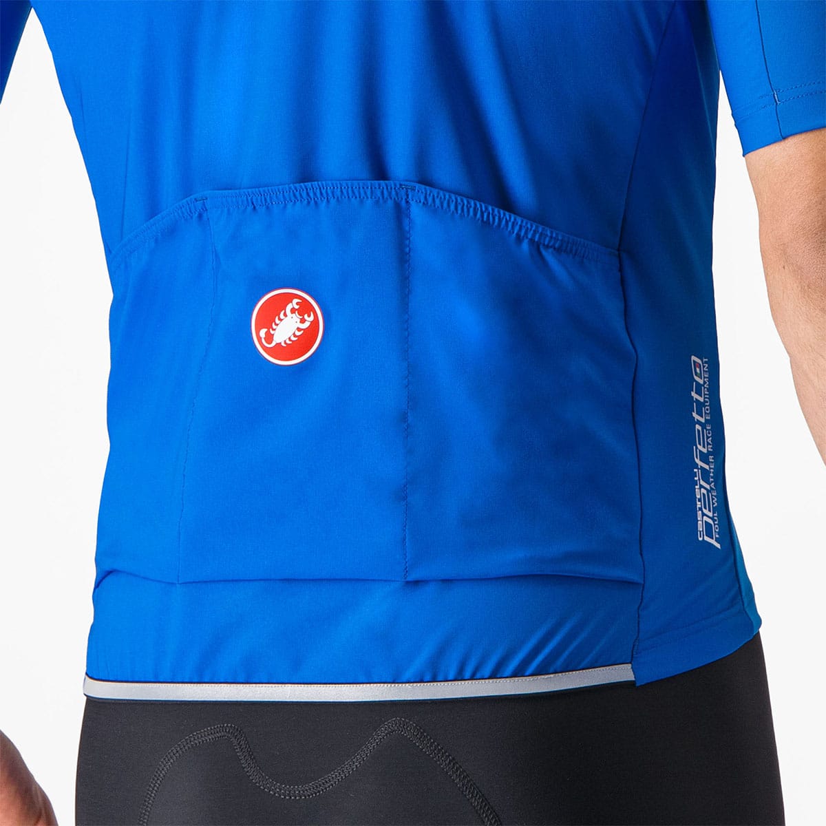 CASTELLI PERFETTO RoS 2 WIND Kortärmad Jersey Blå