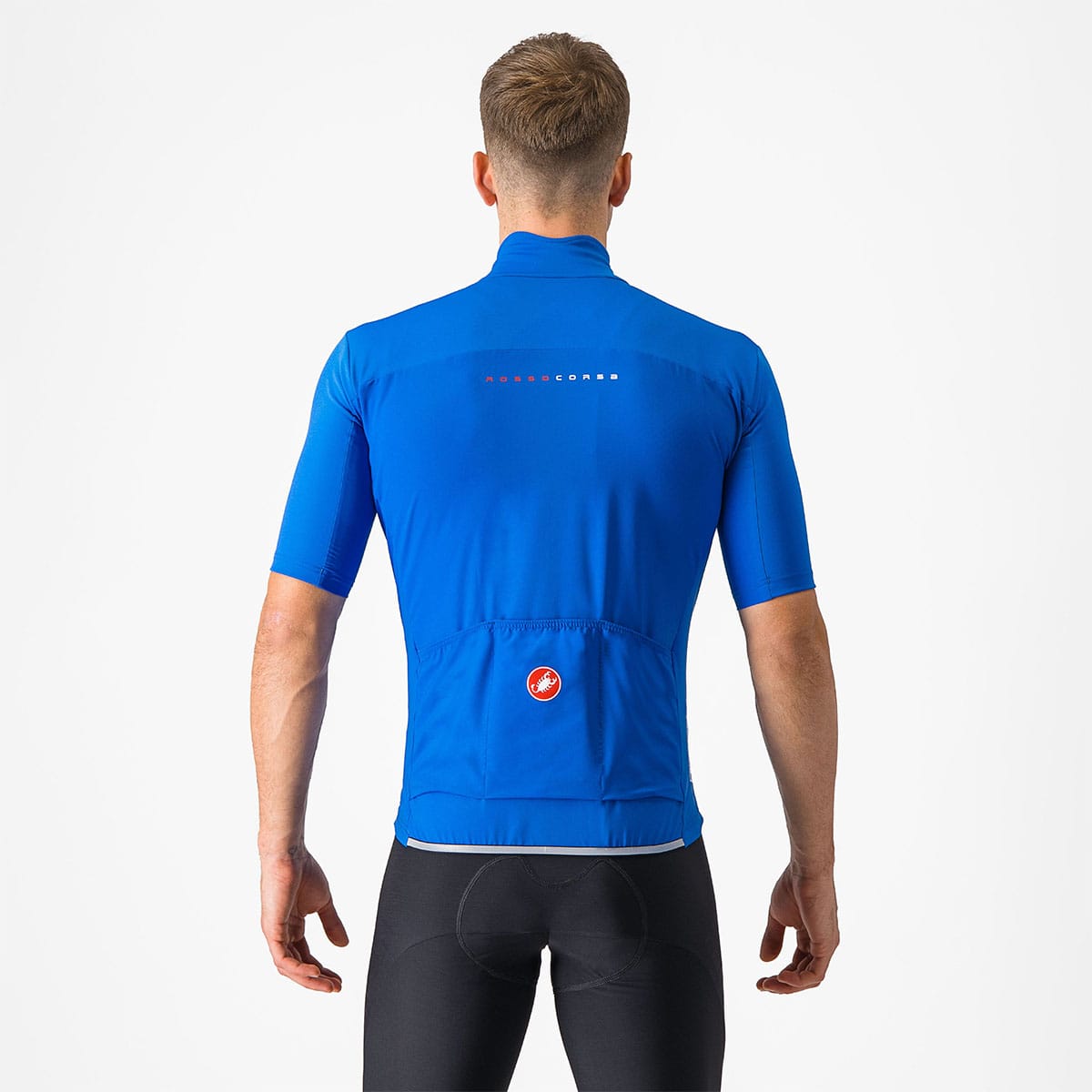 CASTELLI PERFETTO RoS 2 WIND Kortärmad Jersey Blå