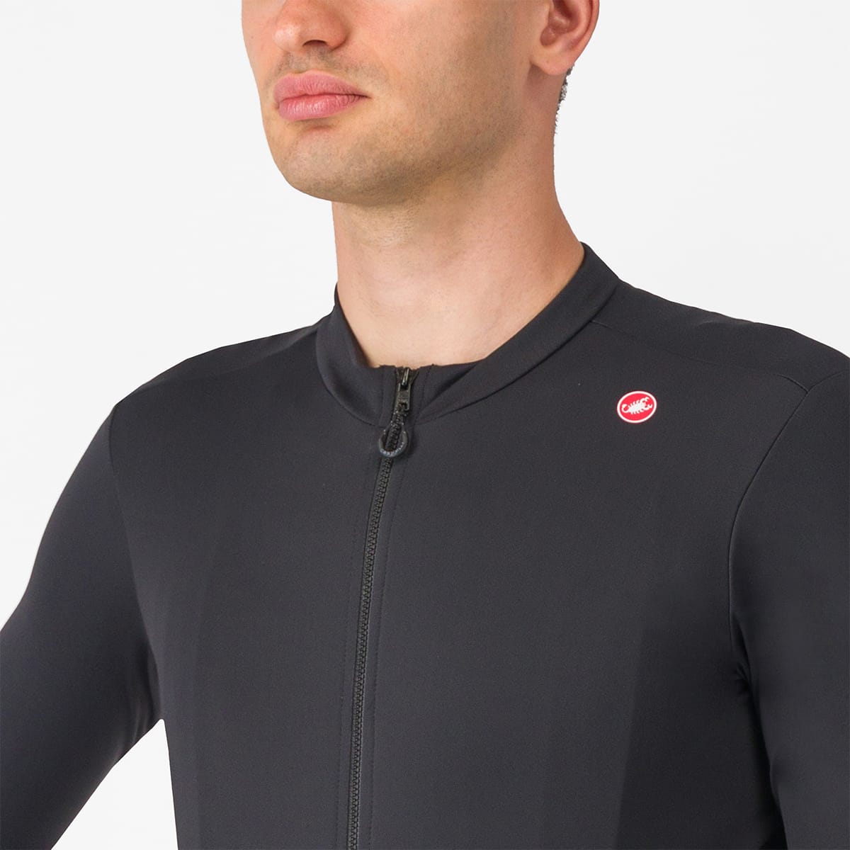 CASTELLI ESPRESSO THERMAL Dres s dlouhým rukávem Black