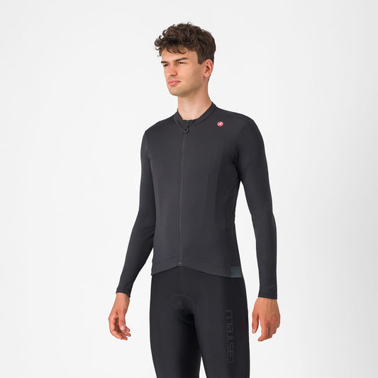 CASTELLI ESPRESSO THERMAL Dres s dlouhým rukávem Black