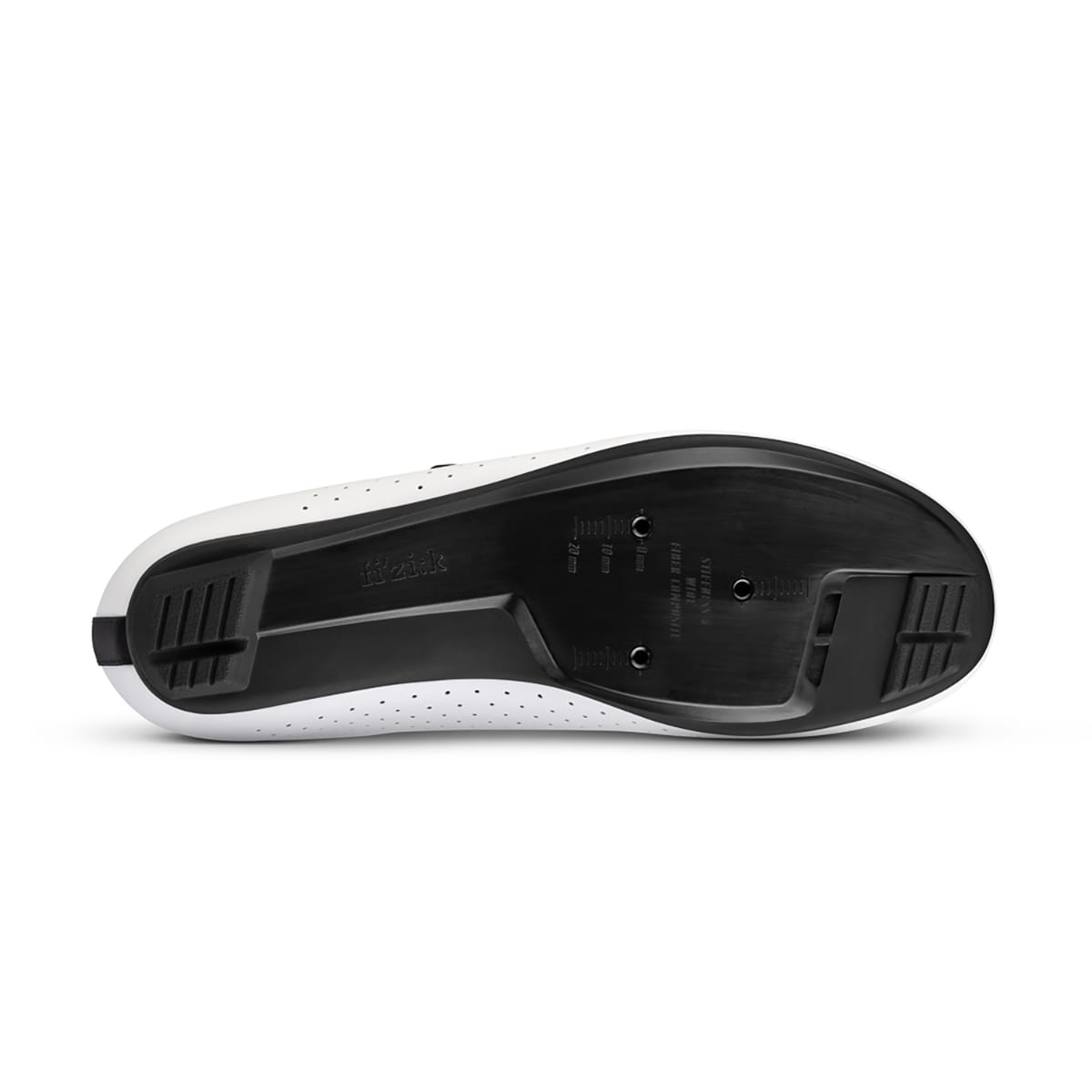 FIZIK VENTO OMNA WIDE Landevejssko Hvid