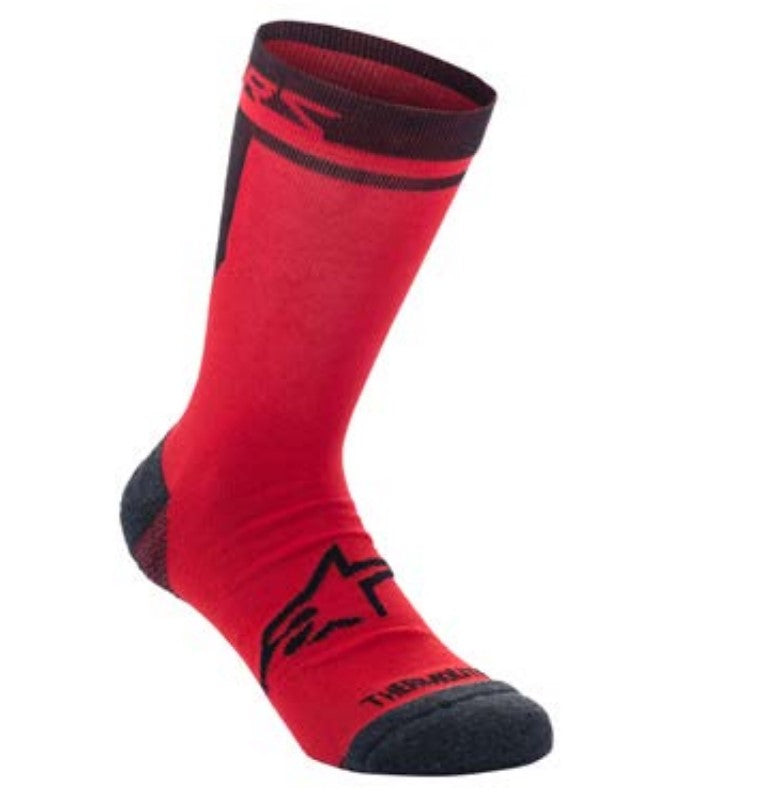 ALPINESTARS WINTER THERMAL 17 Ponožky červená/černá