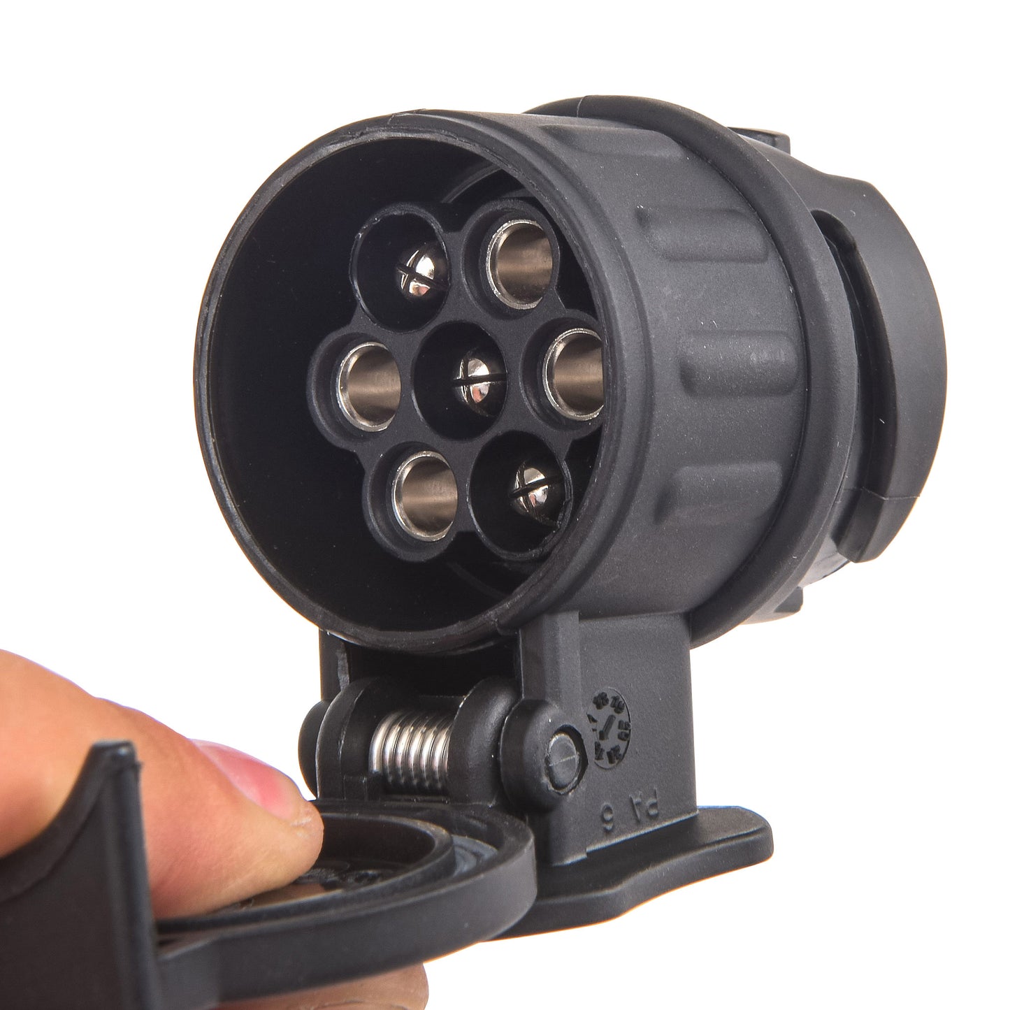 13-stifts till 7-stiftsadapter för THULE kulkoppling svart