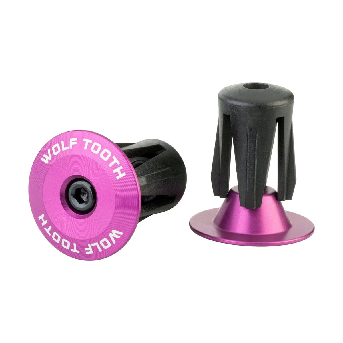 Paire de Bouchons de Cintre WOLF TOOTH Aluminium anodisé Violet
