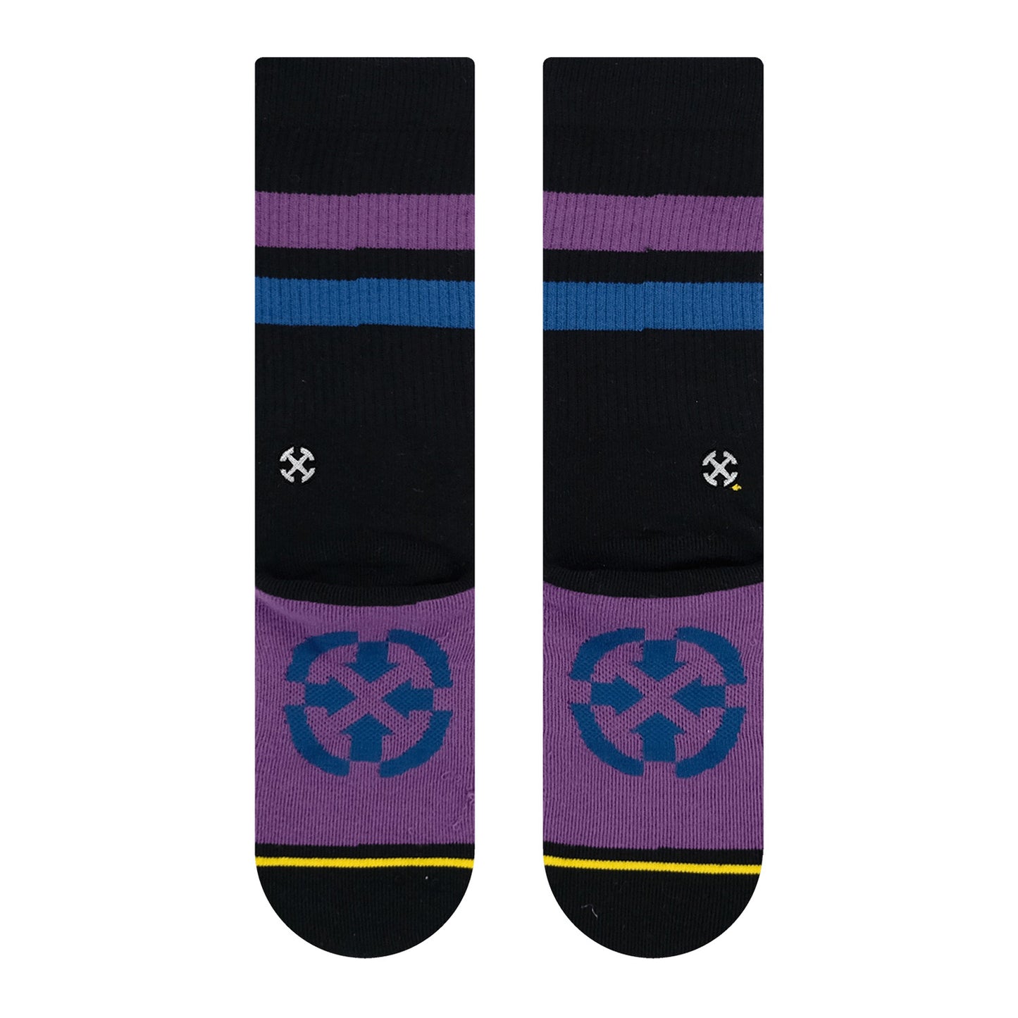 MERGE4 REPREVE SUBLTE GRAPE BLACK Strumpor