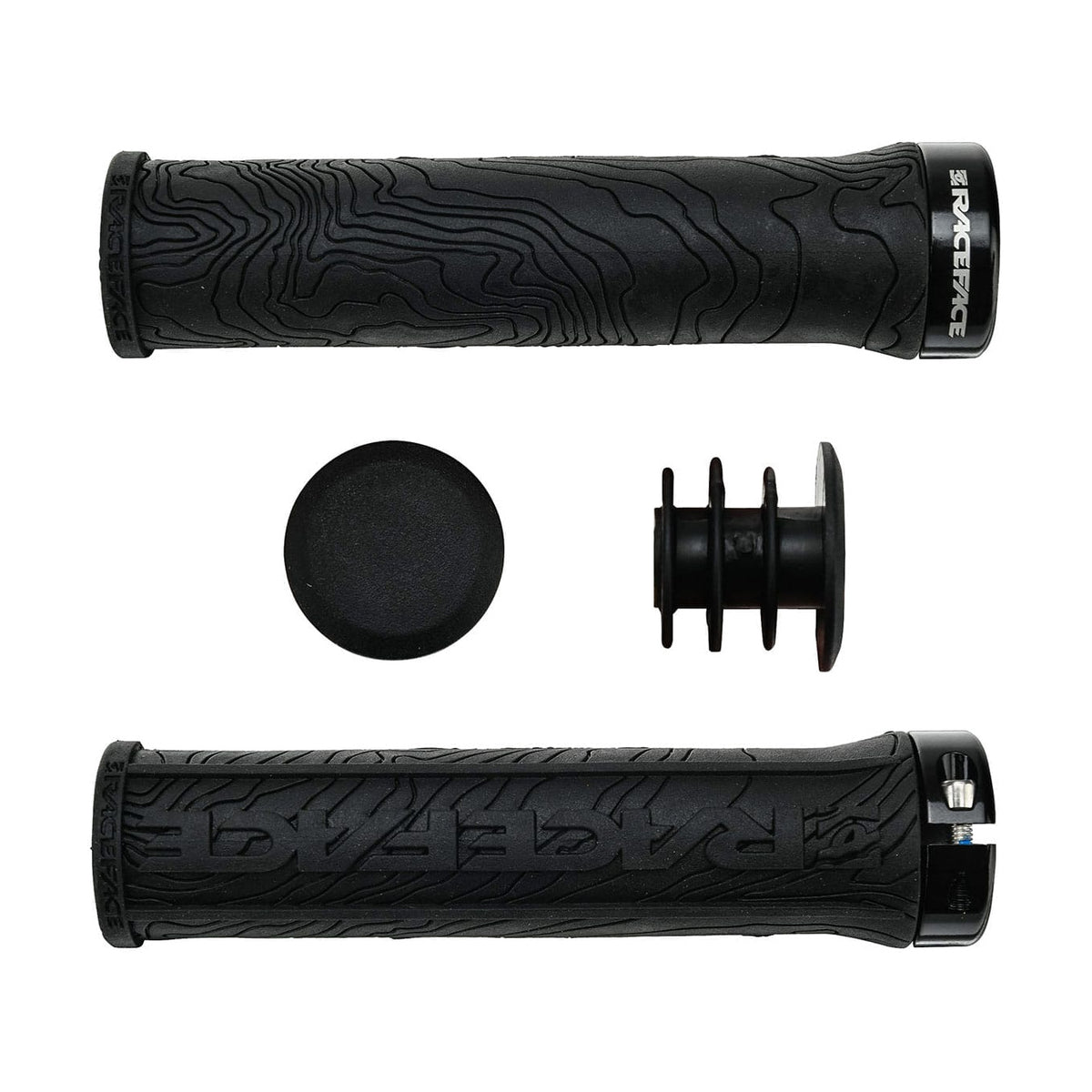 Grips RACE FACE HALF NELSON Lock-On Gris