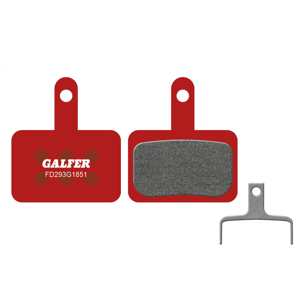 GALFER ADVANCED Shimano B01S Deore Tektro semimetalliska bromsbelägg