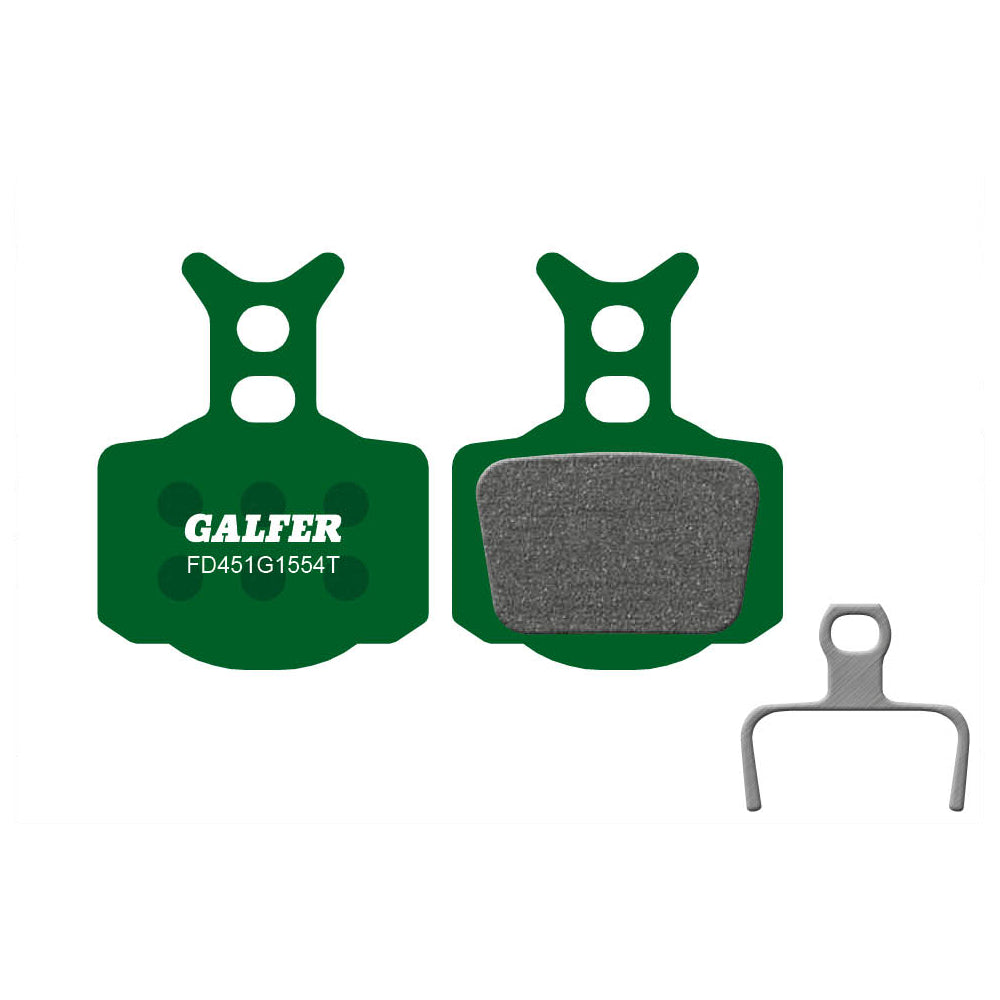 Halvmetalliska insatser GALFER PRO Formula Cura / Mega / The One / R0 / R1 / RX / RR1 / T1 / C1