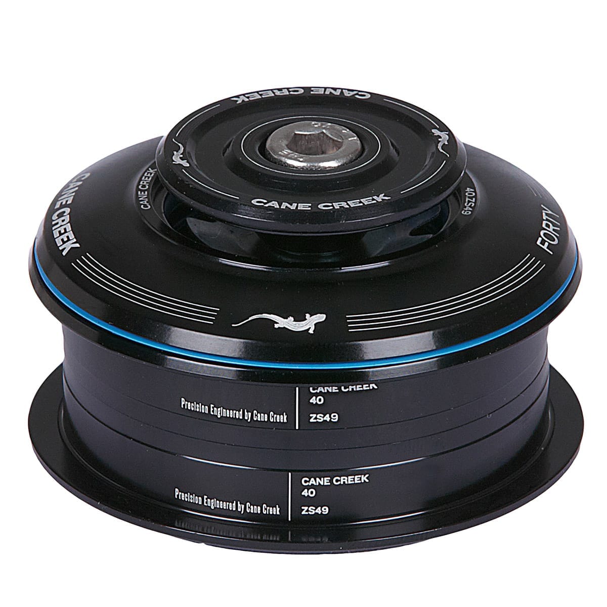 CANE CREEK FORTY 1"1/8 Semi-integrerat headset ZS49 Svart