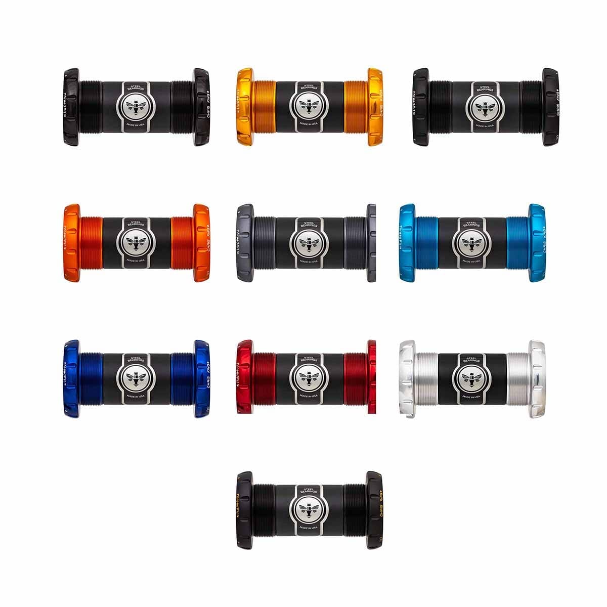 CHRIS KING ThreadFit 30 68/73 mm Sram DUB Ceramic Red kranksæt