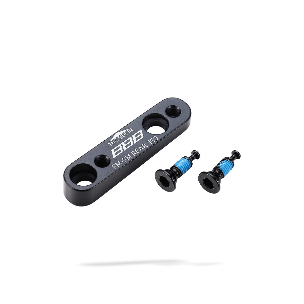 Adapter tylnego zacisku hamulca tarczowego FM>FM BBB 160 mm